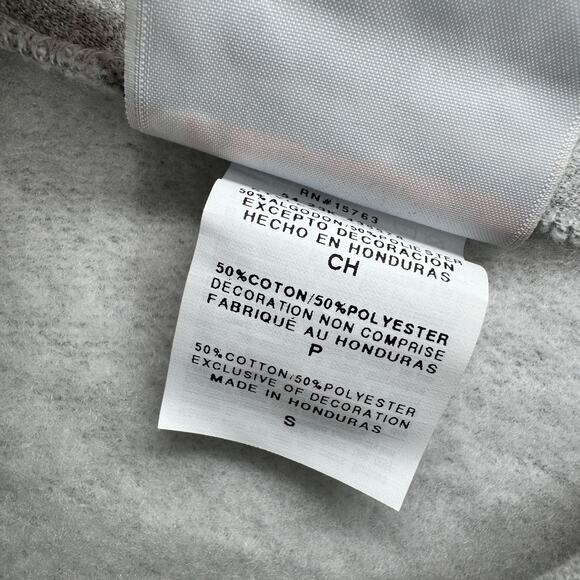 Champion M&M's Hoodie Womens Small Gray Pullover Embroidered Hood Limited Ed - Picture 5 of 9